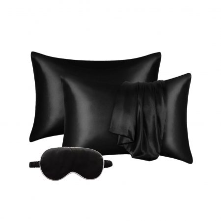 Satin Silk Set - Black