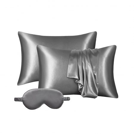 Satin Silk Set - Grey