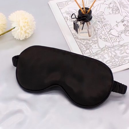SilkwaysLdn Satin Eye Mask - Black